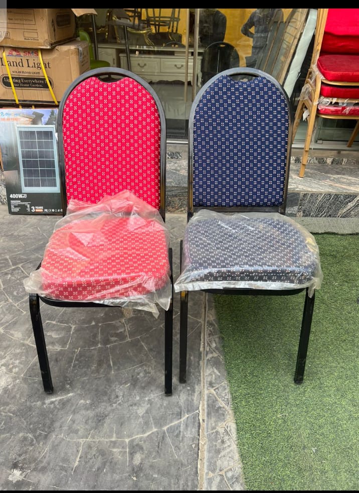 Colorful Cushioned Chairs